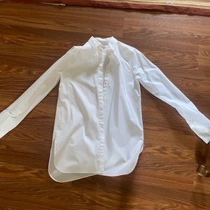 Jcrew tunic white blouse